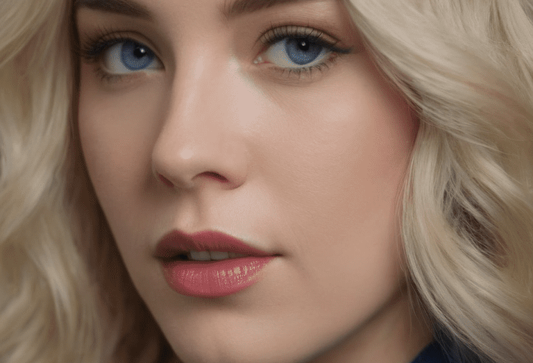 Dit verfijnde portret toont het samenspel van licht en textuur door nauwkeurige aandacht voor detail. De blonde golven van het onderwerp omlijsten een perfect verlicht gezicht, wat onze beheersing van gecontroleerde studiobelichting demonstreert. Merk de zachte, gerichte belichting op die natuurlijke kenmerken accentueert terwijl de huidtextuur behouden blijft en een stralende gloed creëert. Het rijke blauwe satijnen kledingstuk zorgt voor een opvallend kleurcontrast tegen de neutrale achtergrond, waardoor de aandacht wordt getrokken naar de expressieve blauwe ogen van het onderwerp. Onze zorgvuldige kleurcorrectie versterkt het complementaire palet terwijl natuurlijke huidtinten behouden blijven. Dit portret is een voorbeeld van onze kenmerkende stijl: een zuivere compositie met professionele scherptediepte die het onderwerp perfect in focus houdt terwijl er een dromerige, atmosferische achtergrond wordt gecreëerd. Het subtiele samenspel van highlights en schaduwen voegt dimensie en visuele interesse toe die het onderwerp flatteert. Deze afbeelding vertegenwoordigt onze premium portretservice, waarbij we niet alleen uiterlijk vastleggen, maar ook essentie en persoonlijkheid door doordachte positionering en vakkundige technische uitvoering.
